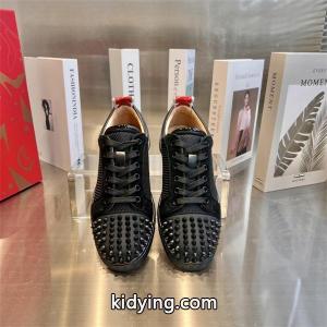 大人気ルブタンスニーカーメンズルイスフラットハイカットスニーカーブーツlouboutin スーパーコピー LOUIS ホワイトkidying26fa0HDa