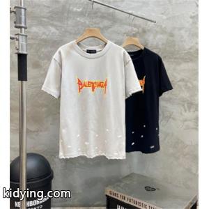 2色可選半袖Tシャツ  バレンシアガ ブランド コピー 普段使いにも最適なアイテム balenciaga ブランド コピー_半袖Tシャツ_メンズファッション_スーパーコピーブランド激安通販 専門店kidying26mue8na