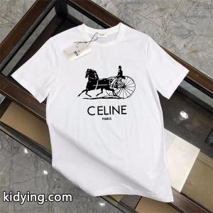 セリーヌ コピー 新春セールアイテム Tシャツ/ティーシャツ 今年らしく魅力的アップ 3色可選 新作エレガントに着こなす_ブランド コピー 激安(日本最大級)kidying261PfqOb