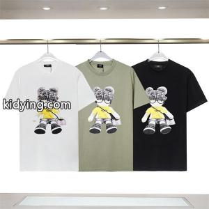 フェンディ コピー スーパー コピーfendi コピー驚きの破格値安いシンプルベーシックTシャツ涼しいトップスブラックホワイトkidying26vy095b