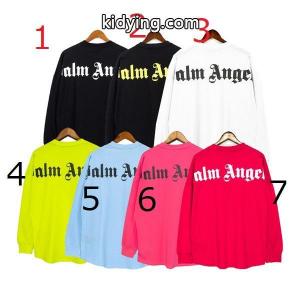 超激得100%新品PALM ANGLESロングｔ新品コピーブラックのメンズ長袖プリントｔシャツkidying26GLzyay