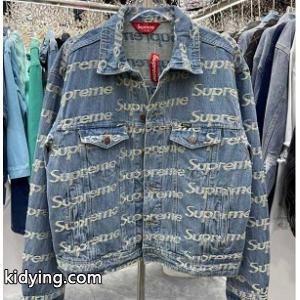 supreme ブランド コピー Frayed Logos Denim Trucker Jacket デニムジャケットコピー シュプリーム ブランド コピーkidying269j89ve