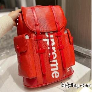 LOUIS vuitton コピー x supreme コピー リュック コピー シュプリーム コピー ソフトレザー 良好な材質kidying264L11zu