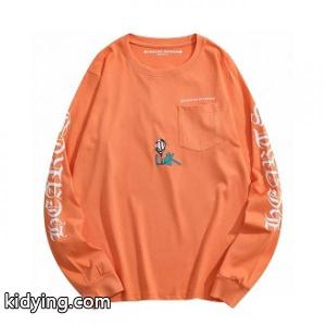 才に抜け感おすすめCHROME hearts スーパーコピー スーパーコピー 長袖Tシャツ MATTYBOY ミカン色 今季感UP！kidying26TzGf0z