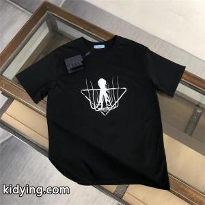 人気が爆発 春夏新作 prada コピー プラダ コピー ユニセックス 半袖Tシャツ 2色可選_プラダ コピー レディース半袖Tシャツ_半袖Tシャツ メンズ_スーパーコピーブランド激安通販 専門店kidying260Xnmye