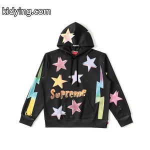 supreme ブランド コピー  21ss Week1Gonz Stars Hooded Sweatshirt シュプリーム ブランド コピー パーカー ブートが付かずない ジャージ スポーツ風kidying26im4rKv