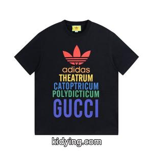 春夏最新Gucc1 x コピー adidas 半袖tシャツコ...