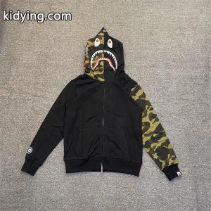 BAPE コピー 秋冬 個性 トレンディ ブラック × カモ...