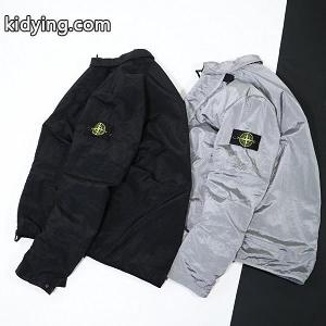 アート感溢れるSTONE ISLANDコピー ジャケット　プリントロゴ目を惹くスタイリッシュな激安kidying26XjeyaC