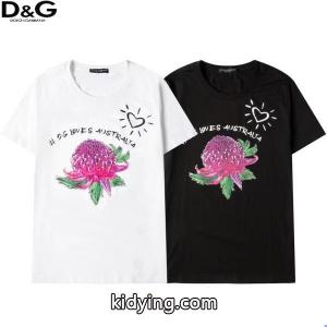 2026年秋冬最新のトレンド ドルチェ＆ガッバーナ スーパーコピー Dolce&gabbana スーパーコピー 半袖Tシャツ 2色可選 男女兼用 簡単に秋冬の雰囲気を演出_ドルチェ＆ガッバーナ スーパーコピー DOLCE & gabbana スーパーコピー_ブランド コピー 激安(日本最大級)kidying26q811Lr