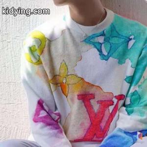 LOUIS vuitton コピー ルイ ヴィトン コピー スーパーコピー スエットシャツ ウォーターカラーモノグラムkidying26Cmqq8b