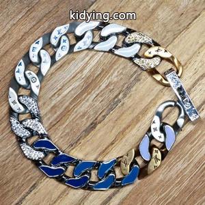 LOUIS vuitton ブランド コピー Chain Links Patches ヴィトン偽物ブレスレット  高いクオリティを誇る オンナ度がUPするkidying268rOzai