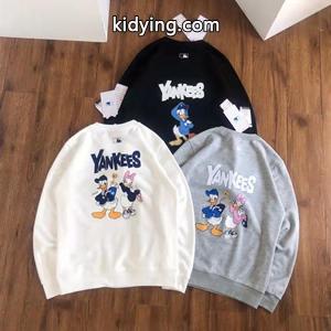 当店人気のアメカジプルオーバー ニューヨークヤンキースコピー NYパーカーコーデ 男女兼用 気軽に着られるkidying26iCi0ry