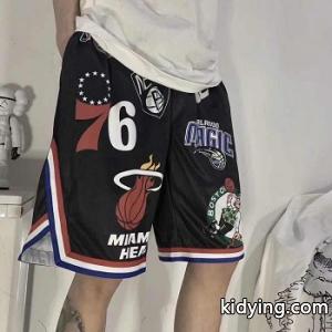 コピーブランド nike x NBA Teams supreme コピーブランド コピー品 ショートパンツ プリント スポーティーな雰囲気 ゆるやかkidying26L99fSf