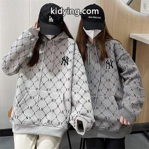 エムエルビーコリアNYパーカースーパーコピー 帽子付き男女OKMLB Koreakidying26OnKrie