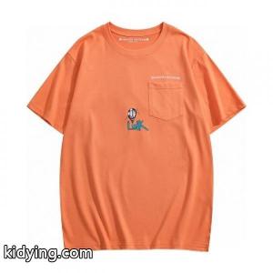 CHROME hearts コピー MATTYBOY クロムハーツ コピー コピー 通販 Tシャツ 半袖 オレンジ 魅力的コーデスタイルkidying26b0LDuu