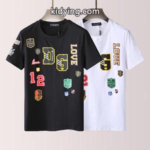 人気のアメカジTシャツ DOLCE&gabbana コピーブランド ドルガバ半袖コピー ストリート感 お洒落メンズ 通気性と吸汗性に優れkidying26m0rSPr