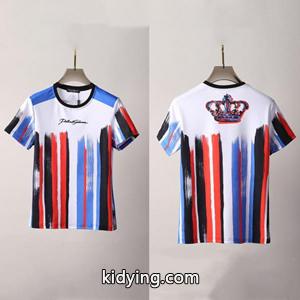最高級品質の注目DOLCE&gabbana スーパーコピー ドルチェ & ガッバーナ スーパーコピーＴシャツコピー 夏らしいプリント メンズファッションkidying26WLTvCq