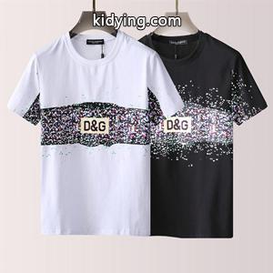 先行販売 2026年春夏 ドルガバ DOLCE&gabbana スーパーコピー 半袖Tシャツコピー 2色選択可 現代風のファッションセンスkidying26viKnSf