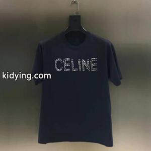 celine ブランド コピー 希少価値の高い セリーヌ ブランド コピースーパーコピー半袖tシャツ 男女兼用オーバーサイズ この夏に大活躍の予感!kidying26S9Lbay