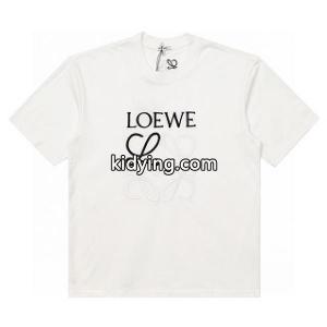 春夏ファッション着こなしloewe コピーブランド ロエベ コピーブランド コピー 半袖tシャツ 綺麗めスタイル新品 2色展開 男女兼用kidying264DKHvq