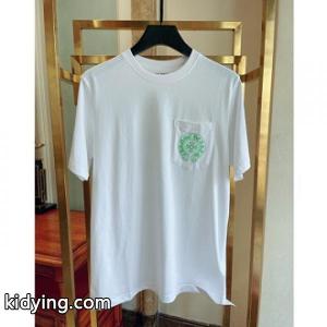 CHROME hearts コピー スーパーコピー クロムハーツ コピー 半袖Tシャツ ロゴプリント 無地のデザインで大人気kidying269LDyyu