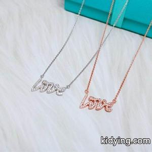 ブランド コピー tiffany & Co ティファニー ブランド コピー偽物アクセサリー レディース ネックレス 「love」 シンプルでありながら存在感のあるkidying26euGTLj