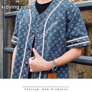 セレブも愛用する supreme コピー vuitton コピー コピー tシャツ ロゴプリント デニム 絶対にオシャレに見えるkidying26z0DiKj