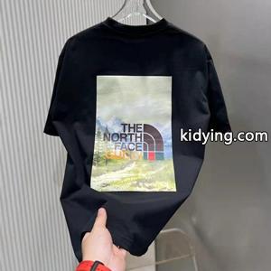 2026リニューアルバージョン入荷 Guccl The North face ブランド コピー ノースフェイスコピー 半袖tシャツ オーバーサイズkidying26TH9zSn