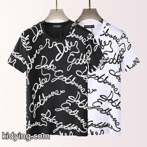 品質保証新作登場 DOLCE & gabbana スーパーコピー ドルガバ偽物半袖Tシャツ メンズ春夏物 お洒落なアイテム 激安欧米風kidying26KTb4Xf