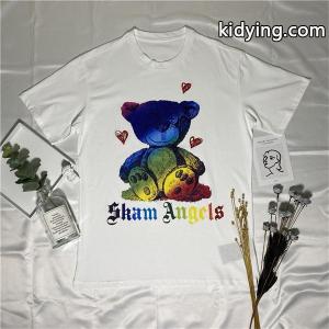 存在感抜群な熊フォトプリントPalm Angles半袖ｔシャツ今季ストリートの先端を走るアイテムkidying26KT5fKv