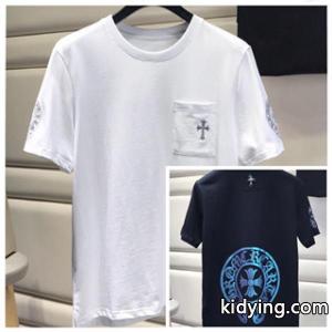 売れ筋!CHROME hearts コピー クロムハーツ コピー スーパーコピー tシャツ 2色展開 着れてオシャレに魅せれkidying26raGTje