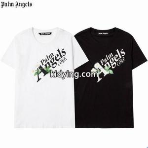 ビッグ前面ロゴプリントPalm Anglesコピーｔシャツ2...