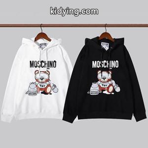 Moschino モスキーノ パーカーコピー フード付き ユニセックス 大人可愛い ゆったり綺麗めスタイル新品kidying260j8zKD
