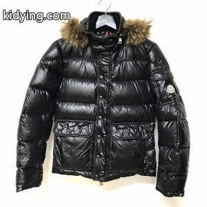 モンクレール コピー moncler コピー ナイロン ダウンジャケット HUBERT ヒュベール コヨーテファー ブラック 黒 メンズ 通販 ショッピングkidying26eCS9bq