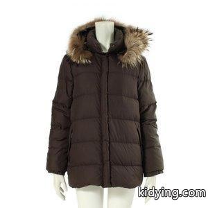 モンクレール コピー moncler コピー ダウンジャケット バレンタイン ダークブラウン 茶色 アウター ナイロン100％ フェザー VALENTINE フード ファー付き レディース 通販kidying26mKXTvq