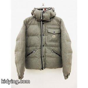 モンクレール コピー moncler コピー ブランソン ダウンジャケット スナップボタン ウール ライトグレー メンズ 通販kidying26XDOfae