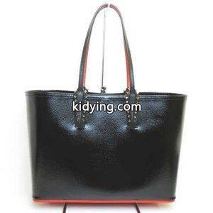 クリスチャンルブタン コピーブランド Christian louboutin コピーブランド 1185006 CABATA パテント レザー トートバッグ ブラック レッド レディース 通販 ショッピングkidying26iiyKvi