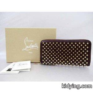クリスチャンルブタン コピー Christian louboutin コピー panettone wallet スタッズ 長財布 ☆激安& メンズ レディース 通販kidying26a8b81v