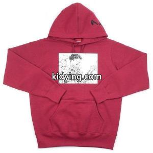 シュプリーム コピーブランド supreme コピーブランド ×AKIRA 17AW Arm Hooded Sweatshirt スウェットパーカー バーガンディー 新品  通販kidying26biuO1z