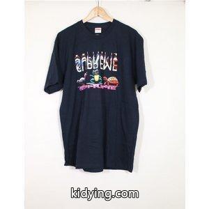 シュプリーム ブランド コピー supreme ブランド コピー カットソー Tシャツ ネイビー マルチカラー L トップス 半袖 丸首 プリント Friends Tee 2026AW メンズ 通販kidying26jmyK9D