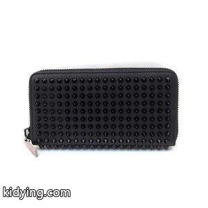 美品 Christian louboutin スーパーコピー クリスチャンルブタン スーパーコピー 1165044CM53 Panettone Wallet パネトーネ ウォレット スパイク スタッズ ラウンドファスナー 長財布 ☆激安& 通販kidying2695fmqu