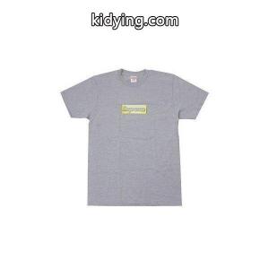 シュプリーム コピーブランド supreme コピーブランド 13SS Bling BOXロゴTシャツ 灰 通販 ショッピングkidying26W9L5Di