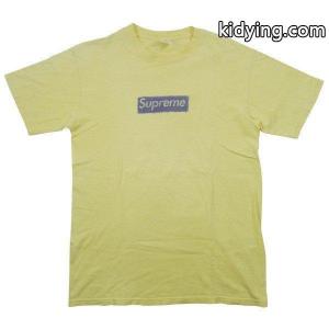 シュプリーム ブランド コピー supreme ブランド コピー 04SS Pen Box Logo Tee BOXロゴTシャツ 黄 良い 通販 ショッピングkidying264n4LTz