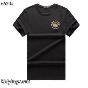 アルマーニ スーパーコピー Ｔシャツ コピー armani スーパーコピー 超激得 トップスシンプル Ｔシャツ 無地着回し ワークスタイル ４色可選kidying26X11Dmm