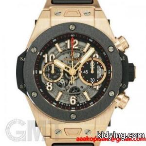 ウブロ コピーブランド ビッグバン ウニコ キング ゴールド セラミック 411OM1180OM※ hublot コピーブランド 男性のためのクロノグラフ腕時計kidying268XH9HD