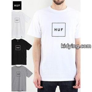 HUF ハフ Tシャツ 半袖 BOX LOGO S/S TEE ボックス ロゴ プリント トップス ストリートkidying26Tz459z