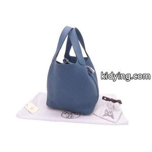 エルメス スーパーコピー hermes スーパーコピー ハンドバッグ ピコタンロック 18 PM トリヨンクレマンスレザーｘスイフトレザーｘシルバー金具 コルヴェール 美品kidying261T5DSf