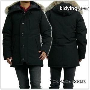 CANADA goose コピー カナダグース コピー CHATEAU PARKA 赤色LOGO Label シャトーパーカ ブラックレーベル 赤色LOGO/GRAPHITE メンズkidying26nCeO9n