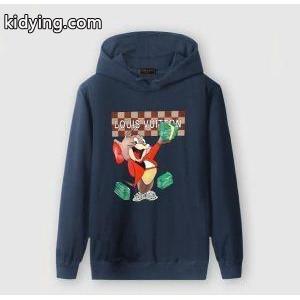 ルイヴィトン スーパーコピー コピーLOUIS vuitton スーパーコピー 限定セール 印象的ファッション性おススメ 個性的パーカー ４色展開 着れてオシャレに魅せれkidying26OHj0zq